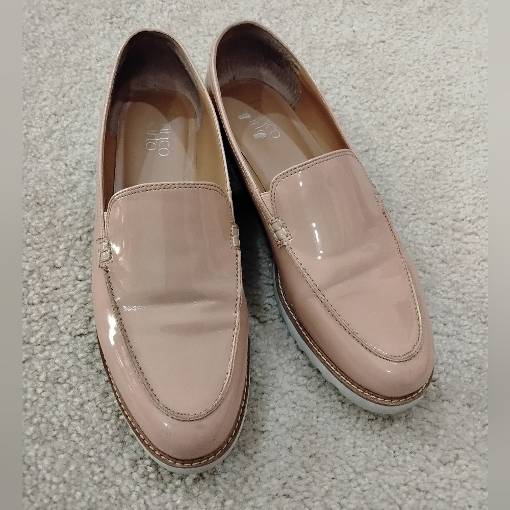 Franco Sarto Patent Leather Loafers